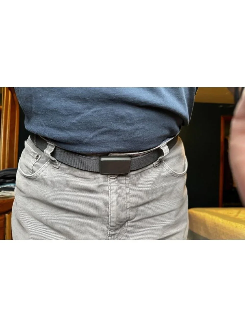 Belt Low Profile Magnetic Stretch Belt for Men | Slim